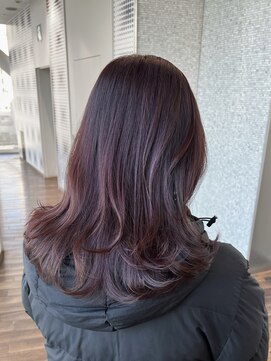 ザック ヴィ(ZACC vie) グラデーションカラー / スモーキーピンク