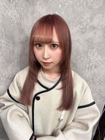 ティアム 渋谷店(Tiam shibuya)&nbsp;イメチェン/レッドブラウン/フルバング/似合わせカット/渋谷駅