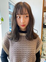 ビファインクーアヴェダ(Be fine coo AVEDA) ミディアムボブ レイヤーボブ