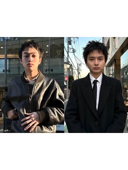 《駅から続く歩道橋直結》ON/OFFどちらもキマるカットで、オトコが上がる。[大宮/大宮駅/イルミナカラー]