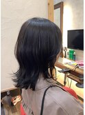 韓国風ミディアムカット