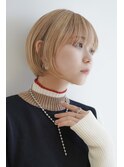 大人可愛い20代30代40代黒髪前下がりショートボブ丸みショート◎