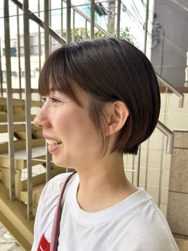 ゴーズゴー 吉祥寺(e)店(go s go) 【gosgo タカハシ】ショートボブ/丸みショート/吉祥寺/ショート