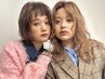 【土日祝☆】”夏のトレンド”柔らかカラー+カット+ＴＲ ￥9000～
