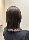 人気の切りっぱなしスタイル