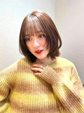 ロンド レグリーズ 立川(Lond leglise) メルティカラー×似合わせカット×髪質改善×ボブ×立川