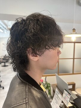 リリー 勝田台店(Lilly) 〈Lilly勝田台 佐藤愛〉メンズウルフパーマ＊