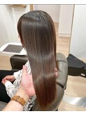 ロング×髪質改善カラー
