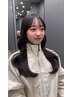 【人気No1/横畠限定】最旬韓国カット+艶感カラー+盛れる顔まわり+3Tr