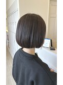ナチュラルな丸みボブスタイル