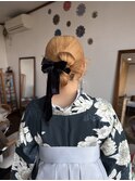 卒業式ヘア
