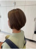 透明感【髪質改善】20代30代40代内巻き艶感ショートボブ小顔