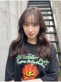 #丸型#ホワイトグレージュ#ミニウルフ#チェリーブラウンa99