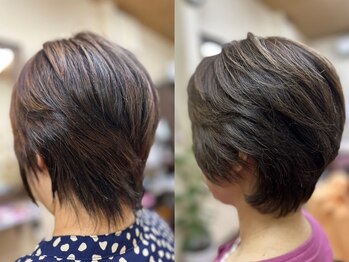 ハツミの写真/“髪の健康”を第一に考えたこだわりの薬剤と、髪のダメージを最小限に抑えた施術で、艶やかな美を演出。