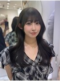 レイヤーカット 韓国ヘア ミルクティー 高島大登