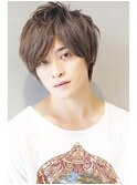外国人風クラウドマッシュ☆グレージュカラー×ショートスタイル
