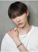 韓国メンズヘア/カルマパーマ/ニュアンスパーマ*渋谷/MEN'S/眉毛