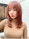 暗めカラー/韓国風巻き/レイヤーカット/髪質改善/縮毛矯正/銀座