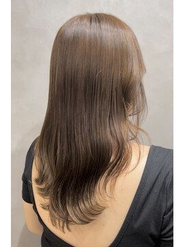 ロウ 町田(ROW) ブラウンベージュ/ミディアムレイヤー