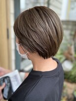 チョコレート(chocolate)&nbsp;髪質改善大人可愛い20代30代40代50代ショートボブ