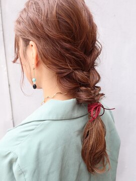 パムル 名鉄岐阜駅前店(paml) ベージュカラーヘアアレンジ【仲宗根】