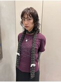 黒髪/小顔/クラゲヘアー/オリーブグレー/ココアベージュ/渋谷