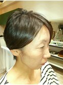 大人のマッシュショート