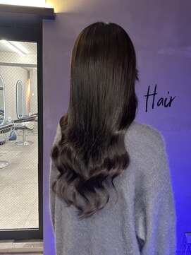 美髪エクステで爆艶ロング