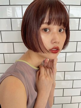 トリッカ 銀座(tricca) ボブ/ショートボブ/ニュアンスカラー/ブリーチなしカラー