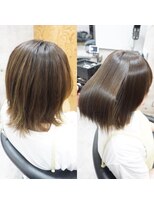 ヘアテリア リュウ 大塚(hair teria ryu) 縮毛矯正/髪質改善縮毛矯正/前髪縮毛矯正/表面ハーフ矯正