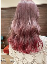 ジャム(Jam)&nbsp;ラベンダーピンク×裾ピンクカラーで可愛く★中村大輔