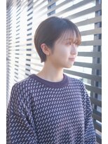 ソレイユ(Soleil)&nbsp;丸みショート/シースルーうざバング/顔まわりカット【松本匡介】