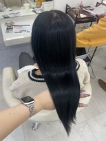 アイトーキョーエス 渋谷(AI TOKYO S)&nbsp;ブルーブラック/ネイビーブルー/ブリーチなしWカラー/イルミナ