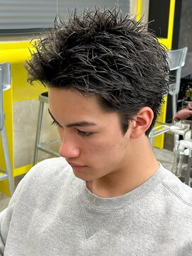 エイトメン 池袋東口店(EIGHT MEN) 簡単セットスパイキーショート