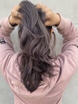 グランミリ(Grand mm)&nbsp;透明感ラベンダーグレージュロング