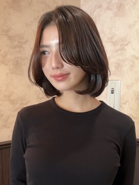 ロンド 銀座(Lond) ☆【春日】オリーブグレー/ボブ/ココアベージュ/黒髪/小顔93