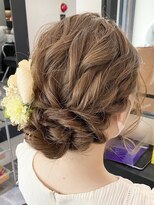 salon de MiLK 札幌大通店【サロン ド ミルク】 ゆるふわシニヨン