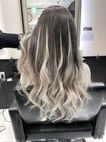 ヘアーデザイン ジェルム(Hair Design germe)&nbsp;プルエクステでグラデーションギャルヘア #しのだスペシャル