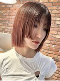 大人女性ボブ姫カット