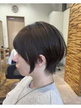 エリーザ 川越駅前店(Elisa) 丸みショート!白髪が多い箇所は重ね塗りで色持ちアップ!川越駅