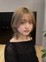ジアン バイ ミルボン NU茶屋町+(GIEN by milbon) レイヤーボブ/ウルフボブ/くびれボブ