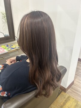 アレッタヘアーサロン(ALETTA HAIR SALON) balayage × pink beige