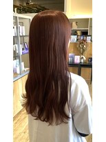 ストーリアエフ カミトザッカ(storia.f kami to zakka) 白髪ぼかし!レイヤーカット!ピンクグレージュ