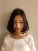 ロンド 銀座(Lond)&nbsp;ふんわりワンカールボブ  担当 吉澤弘哲