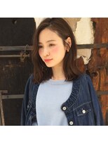 マグノリア(MAGNOLIA)&nbsp;外ハネMIXニュアンスくびれミディ