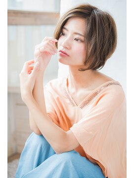 ネオリーブクレア 綱島店(Neolive Krea) 似合わせカットで横顔美人　前下がりショートボブ