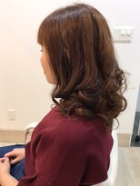 美容室 シュエット(chouette) コスメパーマでふんわりアレンジ
