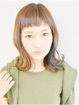 ミューズ 塩釜口店(MUSE) [MUSE塩釜口]外はねアッシュカラーby高瀬