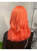 【奈良/inni hair】オレンジヘアー