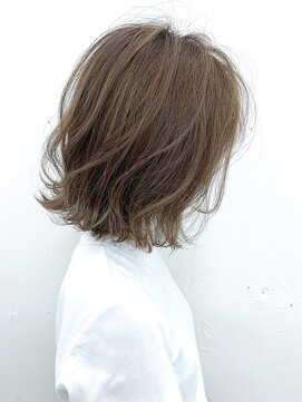 ブラン 梅田(Blanc) 【Blanc/梅田】無造作ハイライト/外ハネボブha